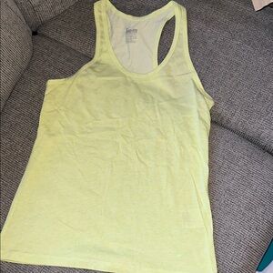Nike Women's Yellow Tank Top